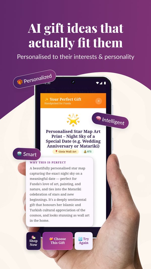 AI gift ideas that actually fit them